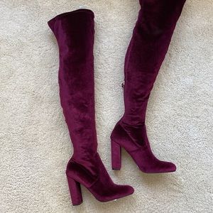 NWT Steve Madden over the knee boots